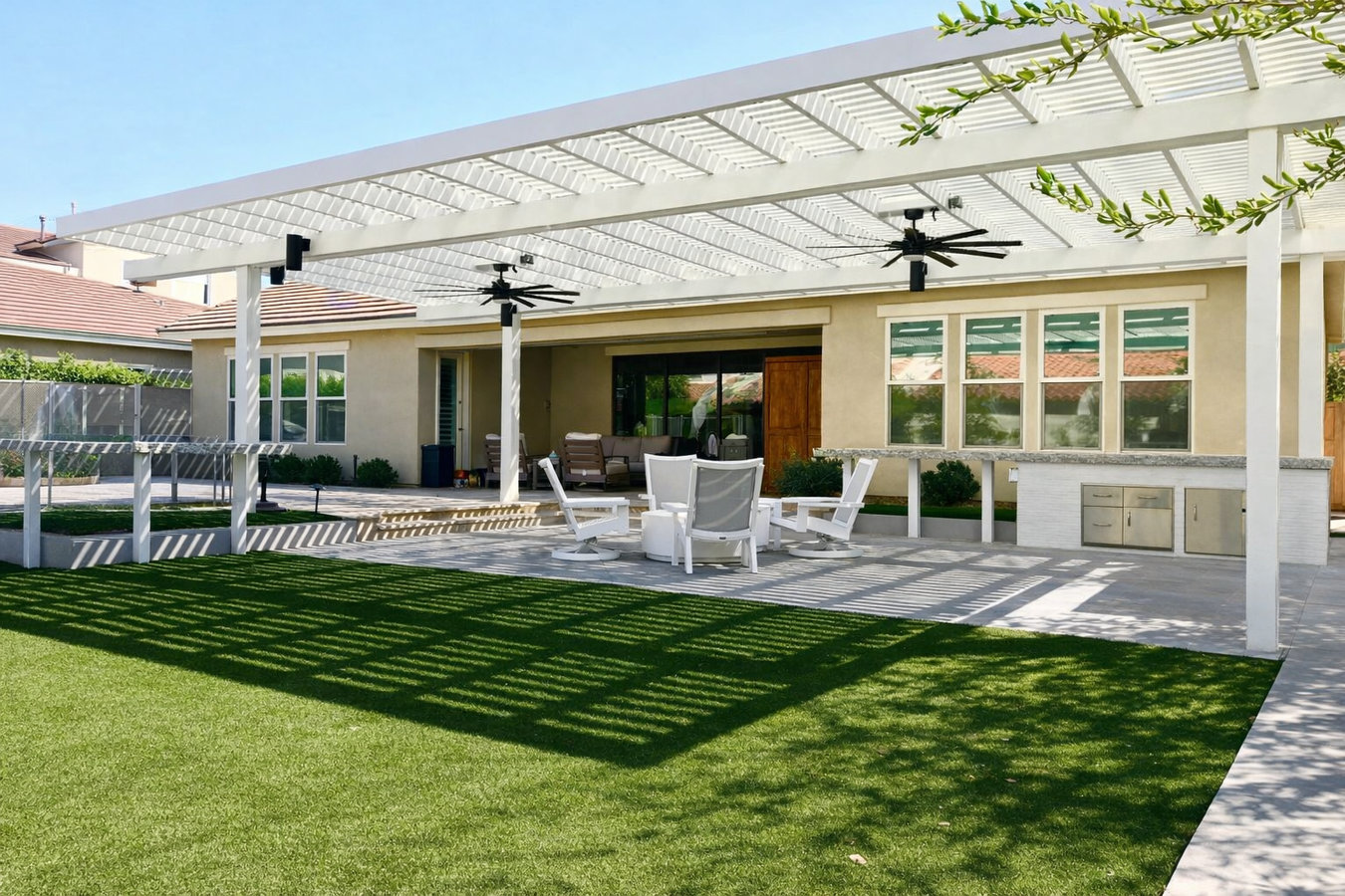 Patio cover installation in Santa Maria, CA